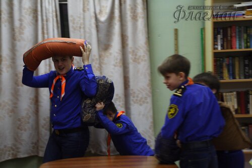 Занятия в отряде 