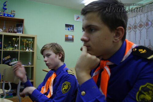 Занятия в отряде 
