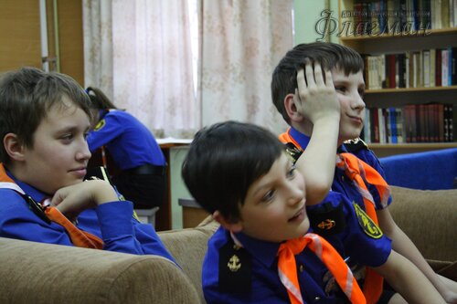 Репортаж с занятий в отряде 