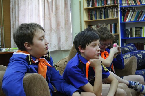 Репортаж с занятий в отряде 