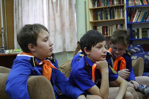 Репортаж с занятий в отряде 
