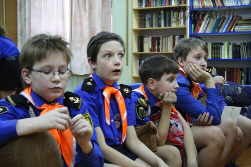 Репортаж с занятий в отряде 