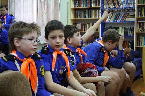 Репортаж с занятий в отряде 