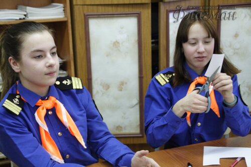 Репортаж с занятий в отряде 