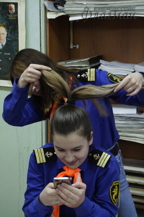 Репортаж с занятий в отряде 