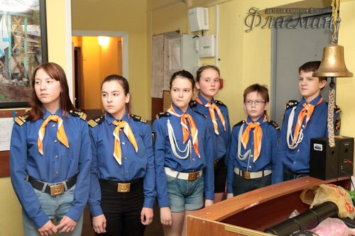 Репортаж с занятий в отряде 