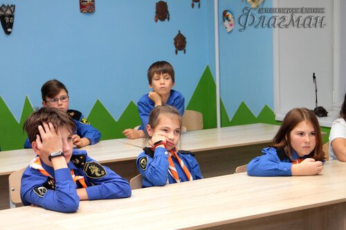 Занятия в отряде
