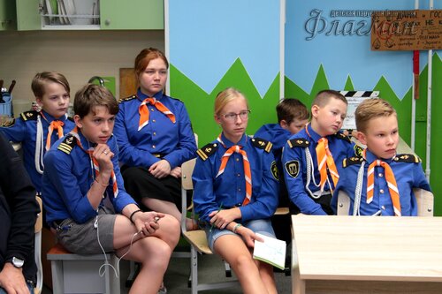 Занятия в отряде