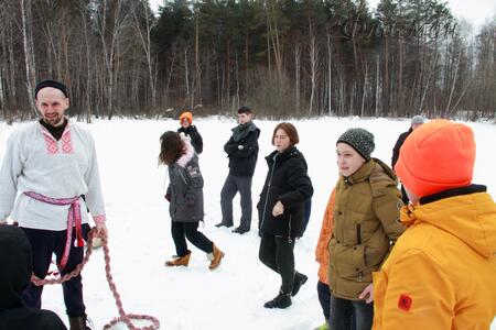2021_03_27 Выход в лес с Гришей Здесенко