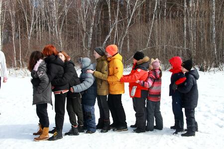 2021_03_27 Выход в лес с Гришей Здесенко