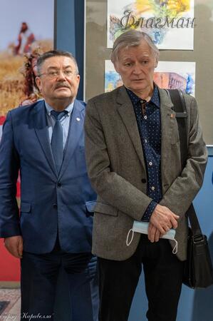 2021_04_01 Открытие выставки Стерлиговой