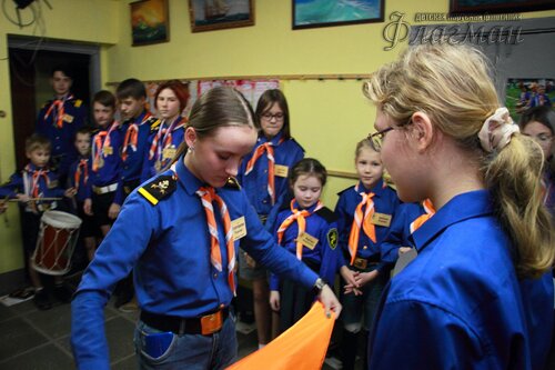 Занятия в отряде, награждение Осенняяя сказка