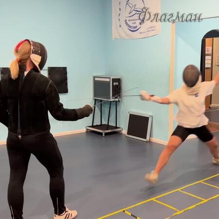 Выпад Видео от Фехтовальный клуб Буревестник-Элит